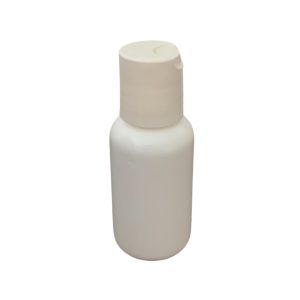 Embalagem de amostra: Frasco Boston Round de 1 oz